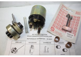 KIT DE REPARATION SOPARTEX 049001 POUR DEMARREUR DUCELLIER...BX 16 ...