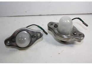 PAIRE D'ECLAIREUR DE PLAQUE RKG...AUTOS ANCIENNES / COLLECTIONS DIVERS