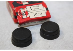 LOT DE 2 COUPELLES DE MAITRE CYLINDRE D/19mm STOP 16.51...AUTOS MOT...