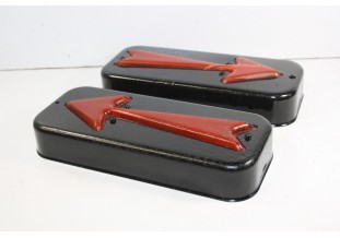 PAIRE DE  CABOCHONS DE FEUX CLIGNOTANT AR...AUTOS DIVERS COLLECTIONS / ANCIENNES