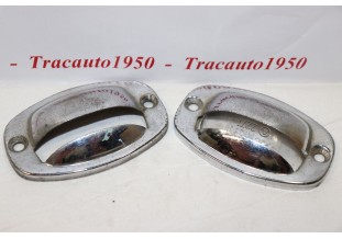 PAIRE DE CABOCHONS D'ECLAIREUR DE PLAQUE AR HELLA...VW OPEL FORD A...