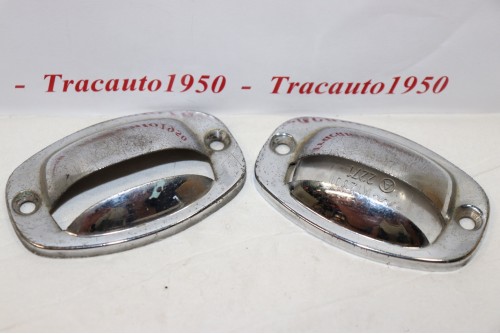PAIRE DE CABOCHONS D'ECLAIREUR DE PLAQUE AR HELLA...VW OPEL FORD A...