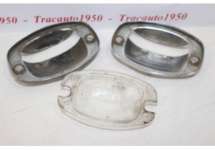 PAIRE DE CABOCHONS D'ECLAIREUR DE PLAQUE AR HELLA...VW OPEL FORD A...
