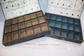 LOT DE 2 COFFRETS GARAGISTE LE CARBONNE LORRAINE POUR CHARBONS SAEG...