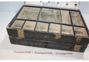 LOT DE 2 COFFRETS GARAGISTE LE CARBONNE LORRAINE POUR CHARBONS LAVA...