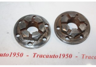 LOT DE 2 ECROUS DE FUSEE GAUCHE ...RENAULT OS OS1 UTILITAIRES 1930 ...
