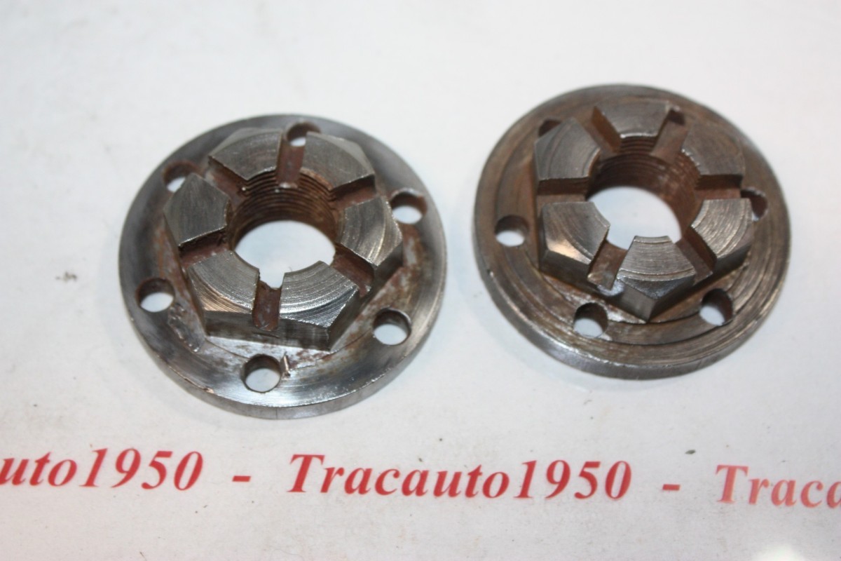 LOT DE 2 ECROUS DE FUSEE GAUCHE ...RENAULT OS OS1 UTILITAIRES 1930 ...