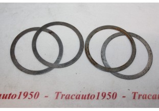 LOT DE 4 RONDELLES DE REGLAGE EP/0,2-0,7mm MOTEUR/BV...RENAULT CITR...
