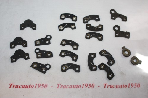 LOT DE 21 FUSIBLES FIBRES SPECIAUX AMPERAGES DIVERS...AUTOS ANCIENN...