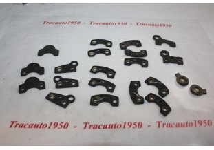 LOT DE 21 FUSIBLES FIBRES SPECIAUX AMPERAGES DIVERS...AUTOS ANCIENN...