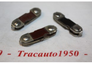 LOT DE 3 FUSIBLES LB 1-A  42x10x6mm...RENAULT SAVIEM AUTOS ANCIENNE...