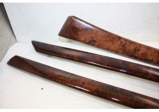 JEU DE 3 BAGUETTES DE PORTE INTERIEUR...BMW SERIE 5 E39 520 525 530 535