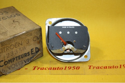 RECEPTEUR ou JAUGE D'ESSENCE ED VEGLIA 23350 6V...CITROEN 3CV AMI ...