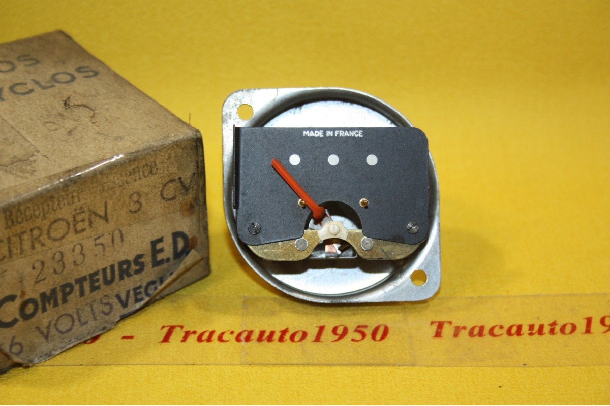 RECEPTEUR ou JAUGE D'ESSENCE ED VEGLIA 23350 6V...CITROEN 3CV AMI ...