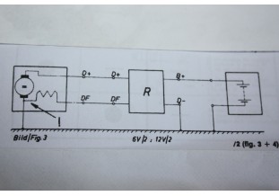REGULATEUR 12V WEHRLE W 165F POUR DYNAMO DUCELLIER...ID DS 403 404 ...