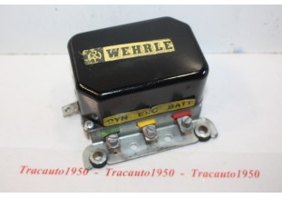 REGULATEUR 12V WEHRLE W 165F POUR DYNAMO DUCELLIER...ID DS 403 404 ...