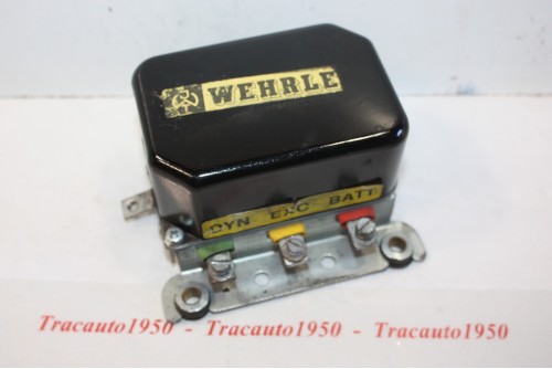 REGULATEUR 12V WEHRLE W 165F POUR DYNAMO DUCELLIER...ID DS 403 404 ...