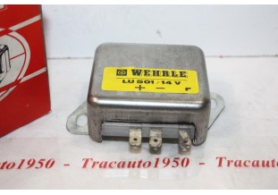 REGULATEUR 14V WEHRLE LU 501 POUR ALTERNATEUR ELECTRONIQUE LUCAS......
