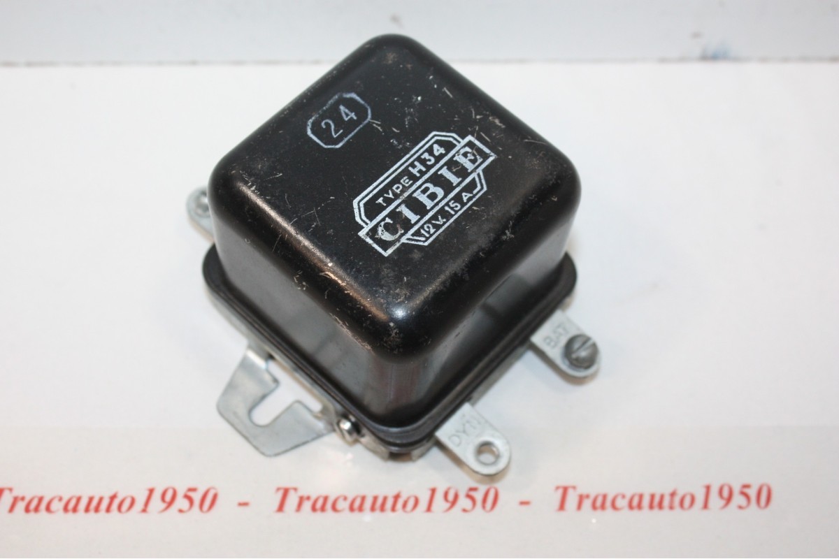 REGULATEUR 12V CIBIE H34 pour DYNAMOS...CITROEN CHENARD DELAHAYE FO...