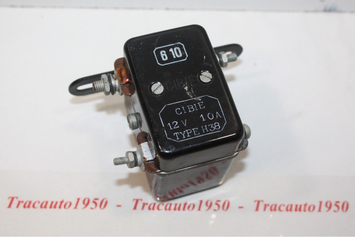 REGULATEUR 12V CIBIE H38 pour DYNAMOS DUCELLIER...DELAHAYE PANHARD ...