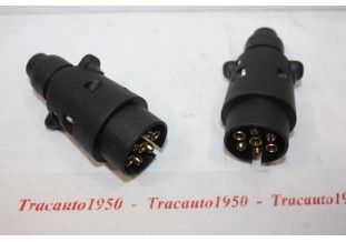 LOT DE 2 PRISES FEP pour REMORQUES/CARAVANES...AUTOS DIVERS - Traca...