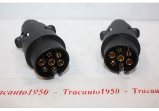 LOT DE 2 PRISES FEP pour REMORQUES/CARAVANES...AUTOS DIVERS - Traca...