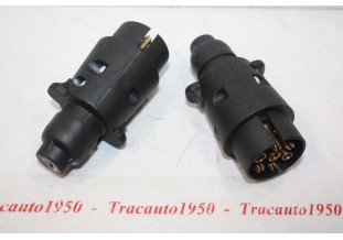 LOT DE 2 PRISES FEP pour REMORQUES/CARAVANES...AUTOS DIVERS - Traca...