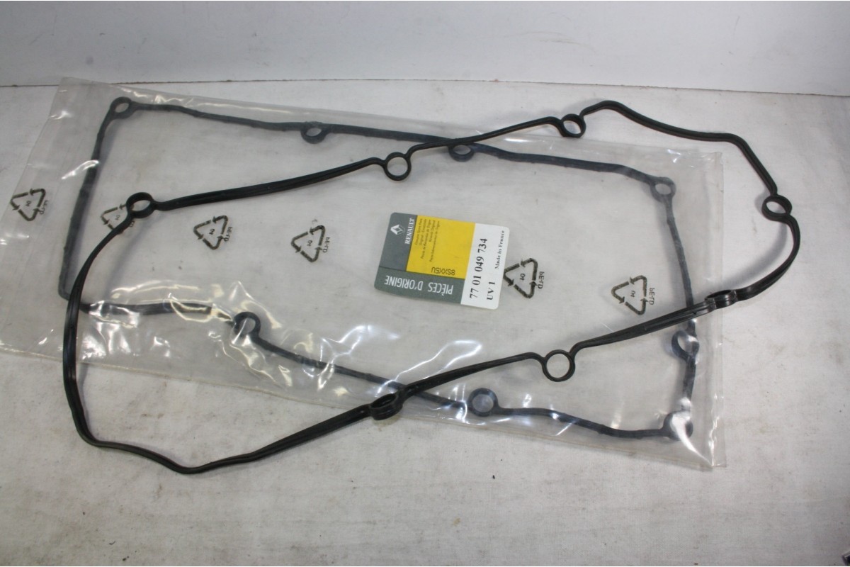LOT DE 2 JOINTS DE CACHE CULBUTEUR RENAULT 7701049734...CLIO TWINGO...