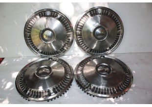 JEU DE 4 ENJOLIVEURS DE ROUE D/325mm...AUTOS ANCIENNES COLLECTIONS