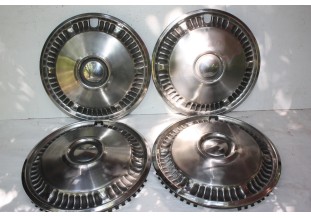 JEU DE 4 ENJOLIVEURS DE ROUE D/325mm...AUTOS ANCIENNES COLLECTIONS