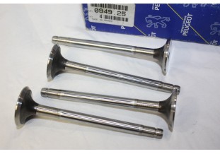 JEU DE SOUPAPE D'ECHAPPEMENT FLOQUET MONOPOLE 0949-25...PEUGEOT 404 504 604 J7