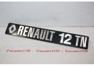 MONOGRAMME OU LOGO RENAULT R12 TN...R12 BREAK