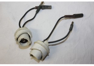 PAIRE DE PORTES AMPOULE DE FEU...AUTOS DIVERS ANCIENNES COLLECTIONS