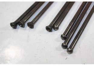 JEU DE 8 TIGES DE CULBUTEURS MOTEUR PERFO L/252mm...CITROEN TRACTION 7/11CV