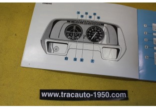 NOTICE D'UTILISATION OU LIVRET DE BORD...SIMCA TALBOT CHRYSLER 1307 1308