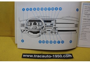 NOTICE D'UTILISATION OU LIVRET DE BORD...SIMCA TALBOT SAMBA