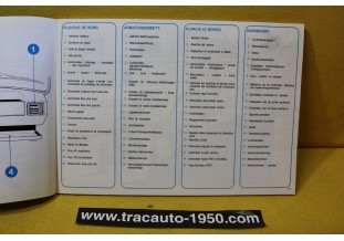 NOTICE D'UTILISATION OU LIVRET DE BORD...SIMCA TALBOT SAMBA