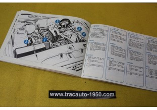 NOTICE D'UTILISATION OU LIVRET DE BORD...SIMCA TALBOT SAMBA