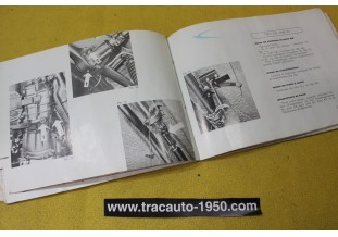 NOTICE D'UTILISATION OU LIVRET DE BORD...SIMCA TALBOT 1500