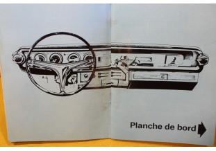 NOTICE D'UTILISATION OU LIVRET DE BORD...SIMCA TALBOT 1100-1100 S
