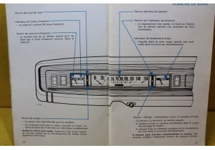 NOTICE D'UTILISATION OU LIVRET DE BORD...SIMCA TALBOT 1000