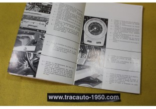 NOTICE D'UTILISATION et CARNET DE GARANTIE...SIMCA TALBOT 1500