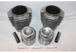 JEU DE CHEMISES/PISTONS MOTEUR CITROEN 602cm3...2CV 6