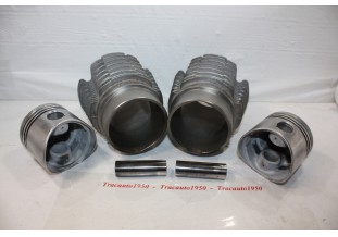 JEU DE CHEMISES/PISTONS MOTEUR CITROEN 602cm3...2CV 6