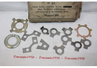 JEU D'ARRETOIRS n° 62 pour MOTEUR RENAULT TYPE 85...COLORALE GOELETTE VOLTIGEUR