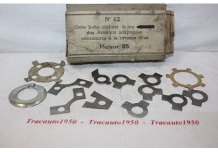 JEU D'ARRETOIRS n° 62 pour MOTEUR RENAULT TYPE 85...COLORALE GOELETTE VOLTIGEUR