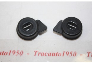 PAIRE DE BOUTONNIERES D'ACCROCHE DE GLACE MOBILE D/G...CITROEN 2CV