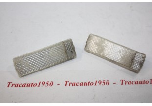 PAIRE DE CABOCHONS DE PLAFONNIER A BASCULE SEIMA 35340...PEUGEOT 604 505 ALPINE A310