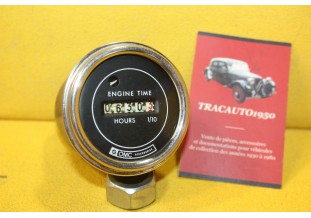 COMPTEUR HORAIRES DE TRAVAIL 12V OMC...TRACTEURS CAMIONS UTILITAIRES