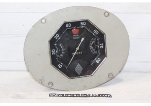 TABLEAU DE BORD HEXAGONAL JAEGER 85km/h 6V...RENAULT UTILITAIRES